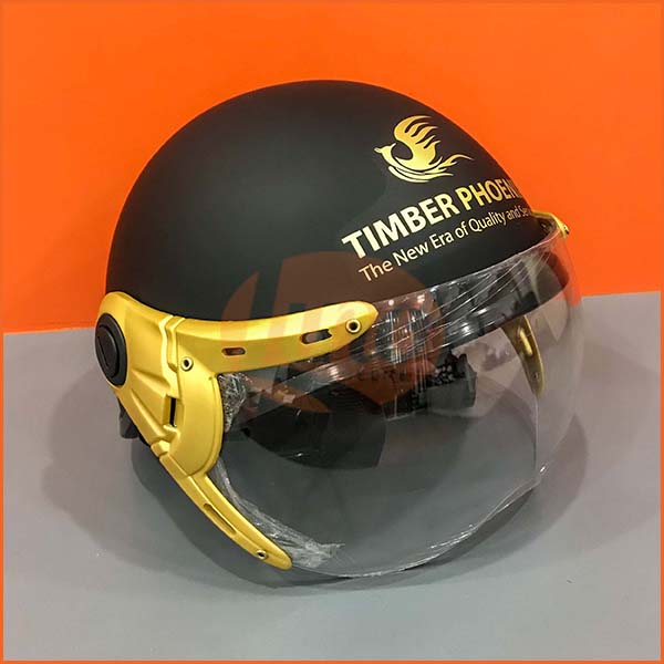 Lino helmet 01 - Timber Phoenix